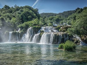 Krka waterfalls - Croatian Bucket List - Cycle Croatia