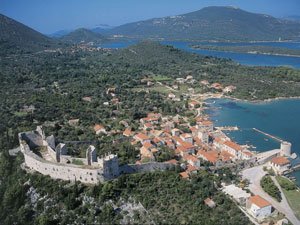 walls of Ston - Croatian Bucket List - Cycle Croatia