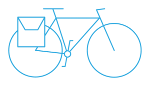 cycling day tour pictogram blue - Cycle Croatia