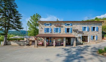 Hotel Ponte Porton in Groznjan in Istria from outside